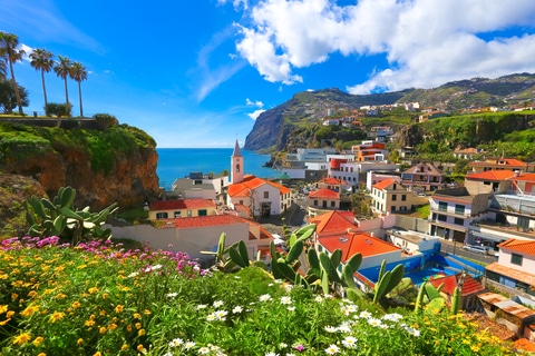 Camara de Lobos i Madeira, Portugal