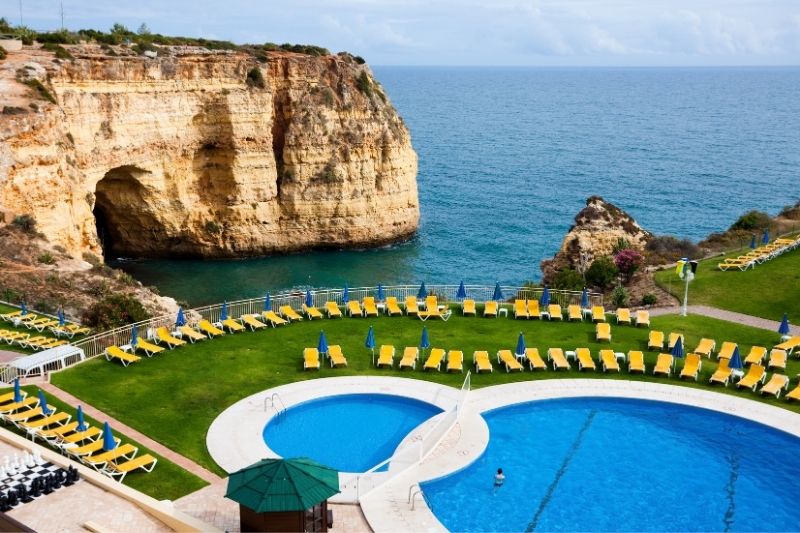 Hotel i Portugal.